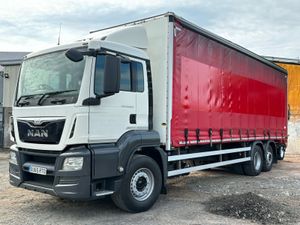 2015 MAN TGS 26 320 6X2 CURTAINSIDER. - Image 3