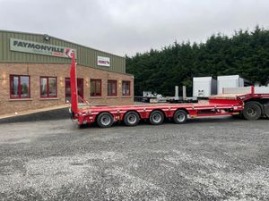 2025 FAYMONVILLE 4 AXEL 9FT WIDE LOW LOADER - Image 2