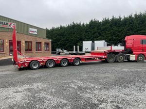 2025 FAYMONVILLE 4 AXEL 9FT WIDE LOW LOADER - Image 2