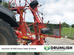 Used Kuhn GF 6502 6-Rotor Tedder - Image 2