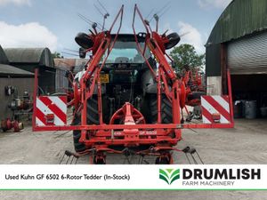 Used Kuhn GF 6502 6-Rotor Tedder - Image 4