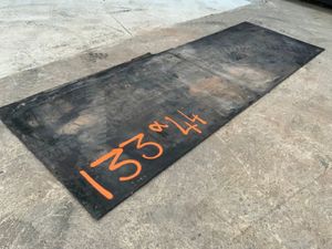 ASSORTED RUBBER BELT / CONVEYOR MATTING. - Image 4