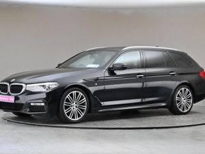 BMW 5 Series 520d M Sport Touring beige Leather h - Image 4