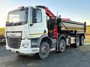 2016 DAF CF 370  8X4 TIPPER GRAB - Image 3