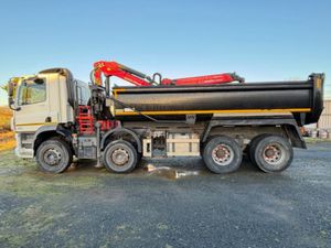 2016 DAF CF 370  8X4 TIPPER GRAB - Image 4