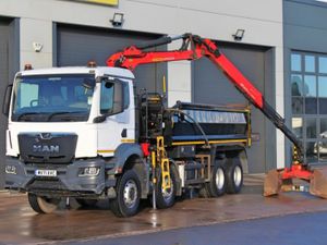 2021 MAN TGS 35.430 8X4 TIPPER GRAB - Image 3