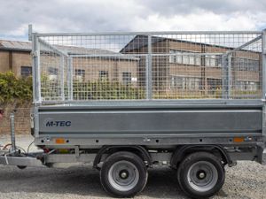 New M-Tec 8ft x 5ft Tipping Trailer - Image 4