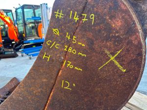 12" DIGGING BUCKET ... 45MM ... 1479 - Image 2