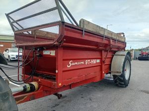 Samson 9T rear discharge muck spreader - Image 4