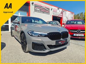 BMW 5 Series 2022 530E M Sport Bernina Grey - Image 4
