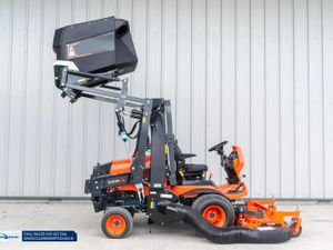 New Kubota F391 Front Deck mower C/W Collector - Image 3