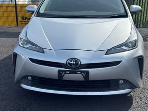 TOYOTA PRIUS 2021 Silver hybrid - Image 2