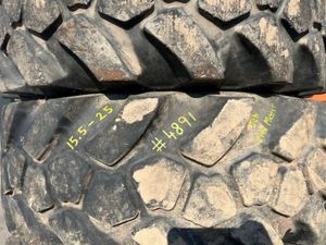 SITE MASTER TELEPORTER TYRES..15.5 - 25....4891 - Image 2