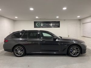 BMW 5 Series 530E M Sport  good Spec leather prem - Image 4