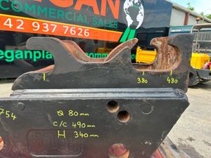 20 TON HILL QUICK HITCH ...80MM....754 - Image 3