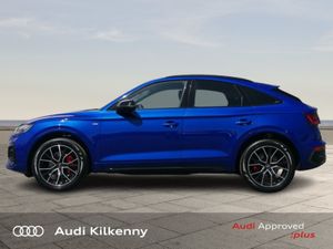 Audi Q5 Sportback S-line 35 TDi Black Edition Wit - Image 4