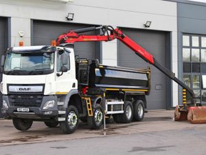 2023 DAF CF 450 8X4 TIPPER GRAB - Image 4