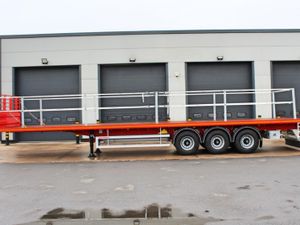 2025 KÄSSBOHRER SPW SR 3 AXLE PSK FLATBED TRAILER - Image 4