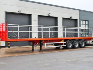 2025 KÄSSBOHRER SPW SR 3 AXLE PSK FLATBED TRAILER - Image 3