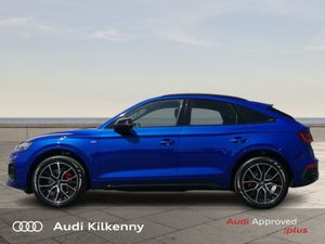 Audi Q5 Sportback S-line 35 TDi Black Edition Wit - Image 4
