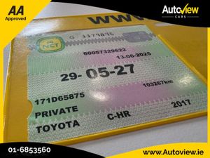 Toyota C-HR 1.8 Self-charging Hybrid. AA Approved - Image 2