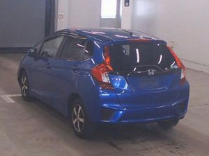Honda Fit 2014 hybrid Blue - Image 2