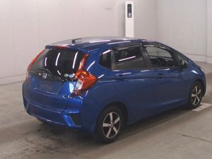 Honda Fit 2014 hybrid Blue - Image 4