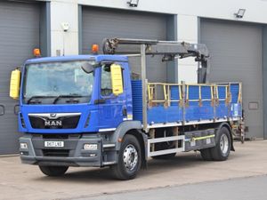 2017 MAN TGM 18-250 DROPSIDE WITH BRICK GRAB - Image 3