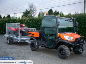 New M-Tec 8ftx4.4ft Quad Master Trailer - Image 2