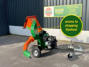 15HP Petrol Wood Chipper 4" - Image 4