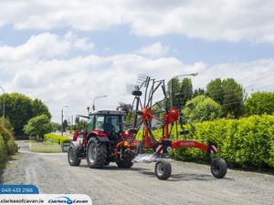 New Kubota RA2064 Twin Rotor Rake - Image 3