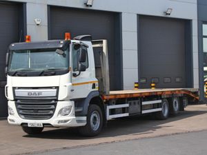 2017 DAF CF 320 6X2 CHEESE WEDGE BEAVER TAIL, - Image 3
