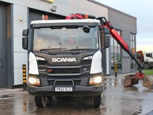 2022 SCANIA P410 XT 8X4 TIPPER GRAB - Image 2