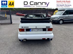 Volkswagen Golf 1.8 Clipper 2DR Cabrio - Image 3