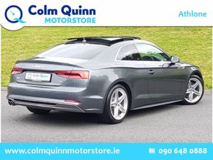 Audi A5 S-line 2.0 TDI Auto - Sunroof - Flat Bott - Image 4