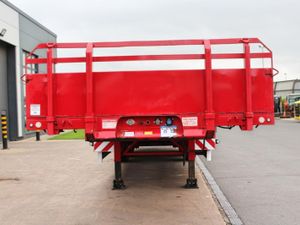 2021 DENNISON TRI- AXLE FLATBED TRAILER - Image 2