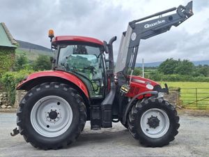 152 Case IH Maxxum 115 - Quicke Q55  (9037 Hrs) - Image 4