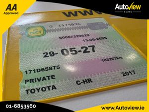 Toyota C-HR 1.8 Self-Charging Hybrid. AA APPROVED - Image 2
