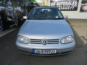 00 VW GOLF 1.8 CONVERTIBLE NCTD & TAXED - Image 4