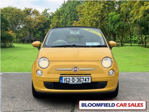 Fiat 500 1.2 Cabrolet // Auto  Low Mileage - Image 2