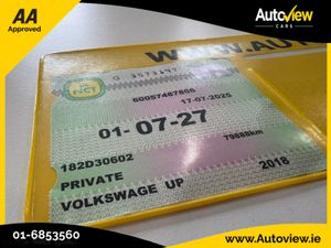 Volkswagen up! 1.0 5DR Automatic, AA APPROVED // F - Image 2
