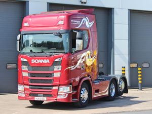2019 SCANIA S500 6X2 WITH REAR LIFT AXLE, - Image 3
