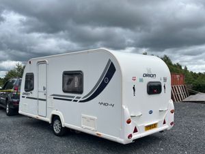 2012 Bailey Orion 4 Berth Fix Bed Caravan - Image 3