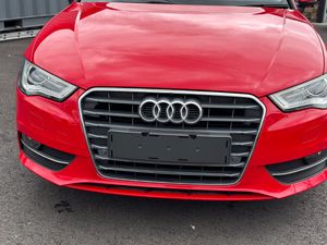 Audi A3 Hatchback 2014 Red - Image 2