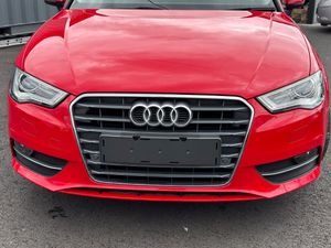 Audi A3 Hatchback 2014 Red - Image 3