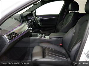 BMW 5 Series Great Spec 520D Touring  Alpine Whit - Image 3