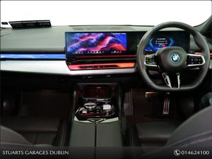 BMW 5 Series Touring 530e M-sport Carbon Black Me - Image 4