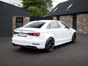 2019 AUDI A3 S LINE SALOON TOP SPEC PEARL WHITE - Image 4