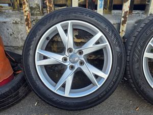 4 Genuine AUDI 17" Alloys 5x112 - Image 3