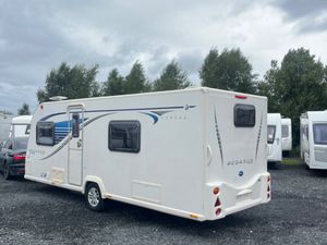 Bailey Pegasus 4 Berth Fixed Bed Caravan For Sale - Image 3